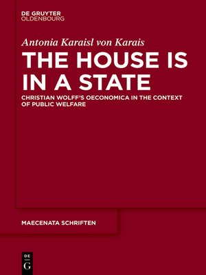 cover image of The House is in a State